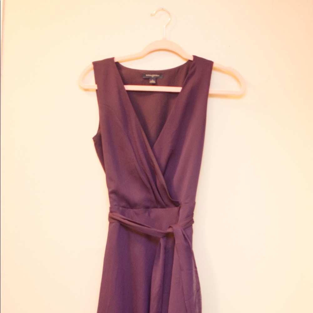 Purple Banana Republic cocktail dress size 4